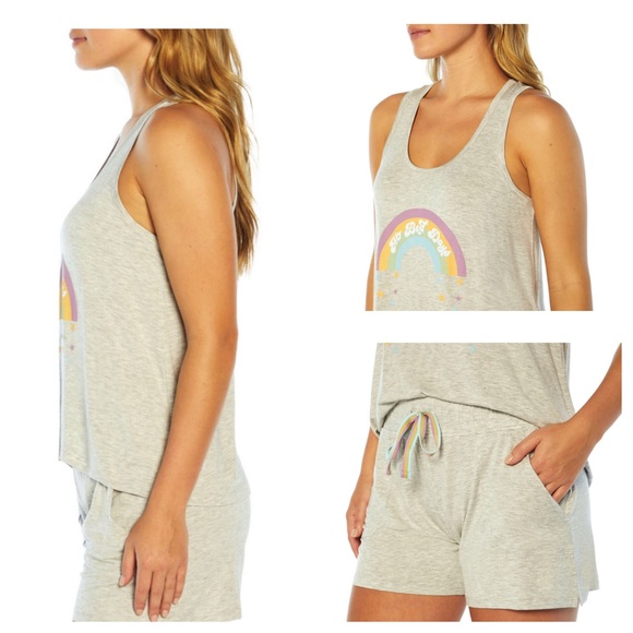 🆕Wildfox Shorty Tank Lounge Set + Headband - Picture 4 of 4